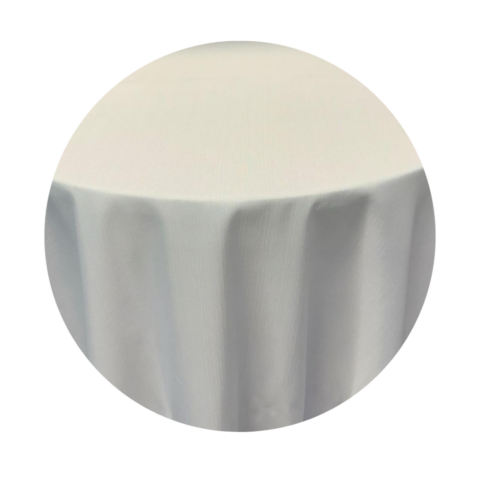 tablecloth cream capri round