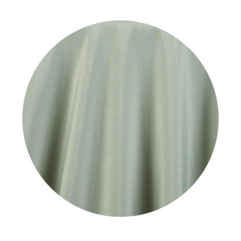 TABLECLOTH SAGE GREEN ROUND 132IN