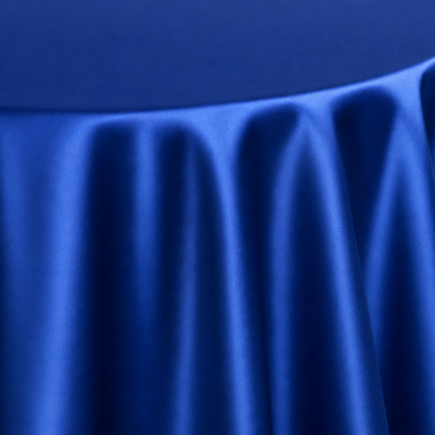 CELEBRATIONS CAYMAN RENTAL TABLE LINENS_TABLECLOTH ROYAL SATINESSA ROUND 132inD