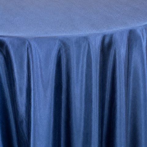 CELEBRATIONS CAYMAN RENTAL TABLE linens_TABLECLOTH NAVY CAPRI ROUND 132inD
