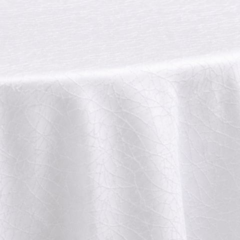 CELEBRATIONS CAYMAN RENTAL TABLE LINENS_TABLECLOTH WHITE BAMBOO OBLONG 110IN X 156IN