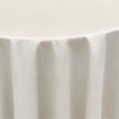 TABLECLOTH PLATINUM CAPRI ROUND 132inD