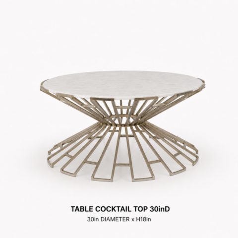 CELEBRATIONS CAYMAN RENTAL TABLE COCKTAIL TOP 30inD