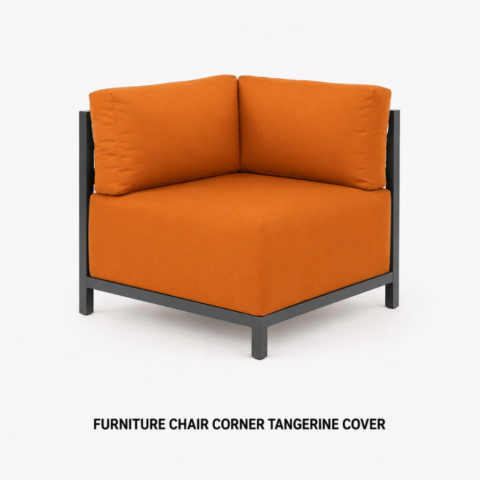 CELEBRATIONS GRAND CAYMAN RENTAL PARTY EVENTS FURNITURE CHAIR CORNER TANGERINE COVER