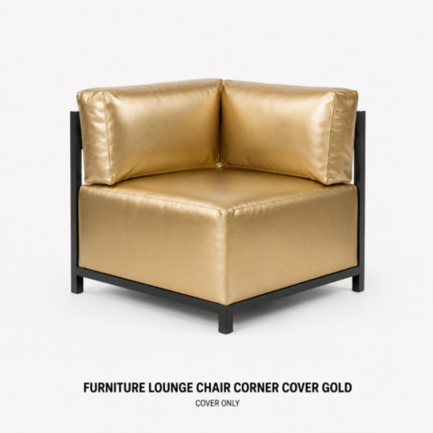 CELEBRATIONS GRAND CAYMAN RENTAL PARTY EVENTS FURNITURE LOUNGE CHAIR CORNER COVER GOLD