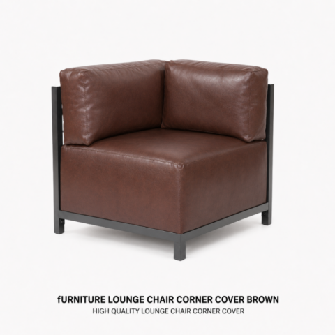CELEBRATIONS GRAND CAYMAN RENTAL PARTY EVENTS CUSHION SILVER SATIN 20IN X 20INCUSHION ORANGE GEOMETRIC DESIGN 18IN X 18INFURNITURE LOUNGE CHAIR CORNER COVER BROWN