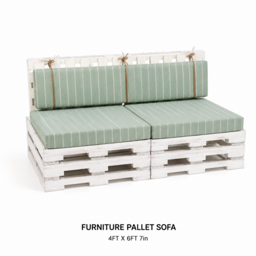 FURNITURE_PALLET_SOFA_4FT_X_6FT_7IN_WHITE_WASHED_PALLET_SOFA_MINT_GREEN_STRIPE_CUSHIONS_RECLAIMED_WOOD_LOUNGE_SEATING_RUSTIC_FARMHOUSE_FURNITURE_TROPICAL_LOUNGE_SETUP_COASTAL_EVENT_DECOR_RENTAL_WEDDINGS_EVENTS_PARTY_CAYMAN_ISLANDS_CELEBRATIONS