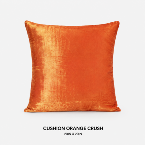 CELEBRATIONS GRAND CAYMAN RENTAL PARTY EVENTS CUSHION ORANGE CRUSH 20IN X 20IN