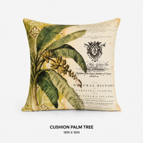 CUSHION PALM TREE 16IN X 16IN