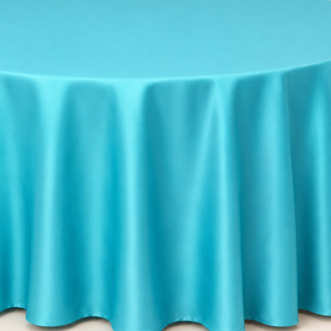 CELEBRATIONS CAYMAN RENTALTABLECLOTH CURACAO CAPRI ROUND 132inD