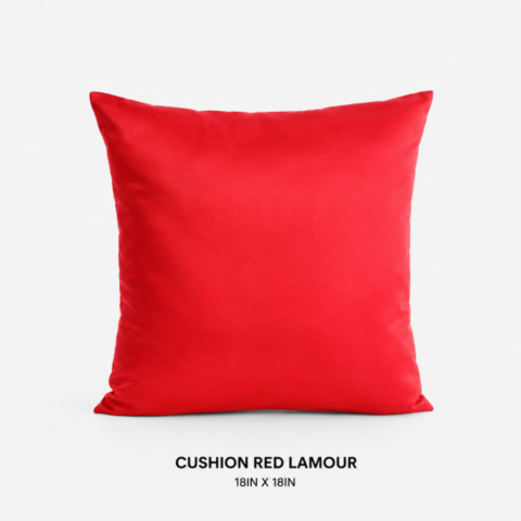 CELEBRATIONS GRAND CAYMAN RENTAL PARTY EVENTS CUSHION SILVER SATIN 20IN X 20INCUSHION ORANGE GEOMETRIC DESIGN 18IN X 18INCUSHION RED LAMOUR 18IN X 18IN