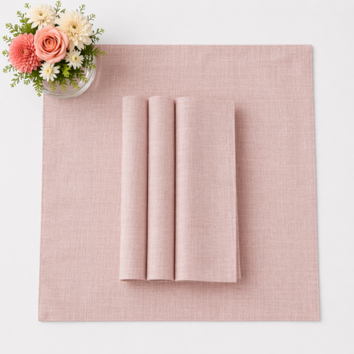 NAPKIN BLUSH DUBLIN 20IN X 20IN
