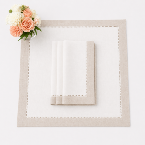 NAPKIN WHITE NATURAL CLASSICO 20IN X 20IN