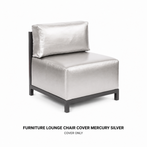 CELEBRATIONS CAYMAN RENTAL EVENTS WEDDINGS PARTY FURNITURE LOUNGE CHAIR COVER MERCURY SILVER