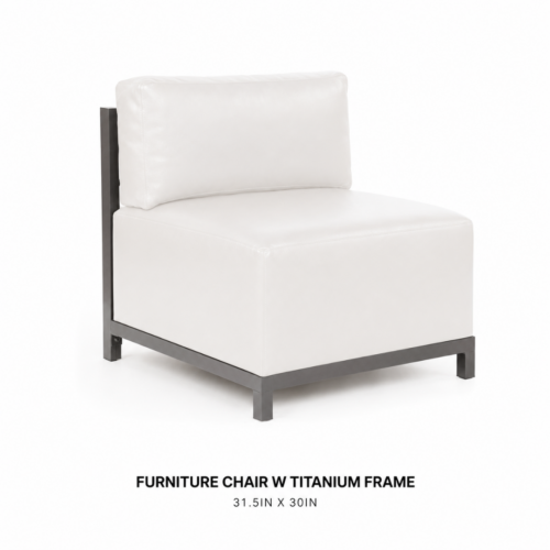 FURNITURE_CHAIR_WITH_TITANIUM_FRAME_31_5IN_X_30IN_WHITE_UPHOLSTERED_LOUNGE_CHAIR_TITANIUM_METAL_FRAME_MODULAR_SEATING_MODERN_EVENT_FURNITURE_CONTEMPORARY_LOUNGE_SEATING_RENTAL_WEDDINGS_EVENTS_PARTY_CAYMAN_ISLANDS_CELEBRATIONS