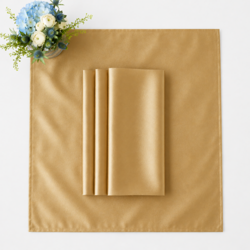NAPKIN GOLD NUGGET SATINESSA 20IN X 20IN