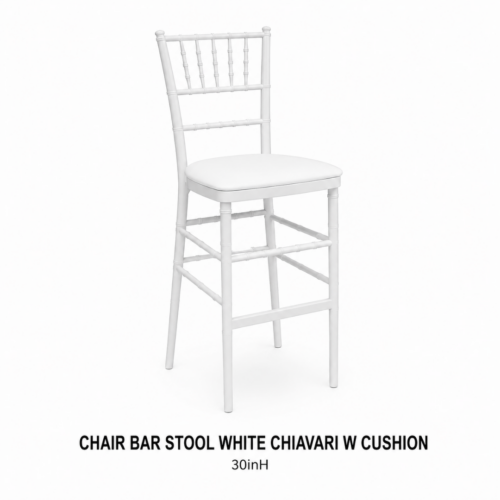 CHAIR_BAR_STOOL_WHITE_CHIAVARI_WITH_CUSHION_30INH_WHITE_CHIAVARI_BAR_STOOL_PADDED_SEAT_ELEGANT_COUNTER_HEIGHT_SEATING_BANQUET_BAR_CHAIR_RECEPTION_FURNITURE_RENTAL_WEDDINGS_EVENTS_PARTY_CAYMAN_ISLANDS_CELEBRATIONS