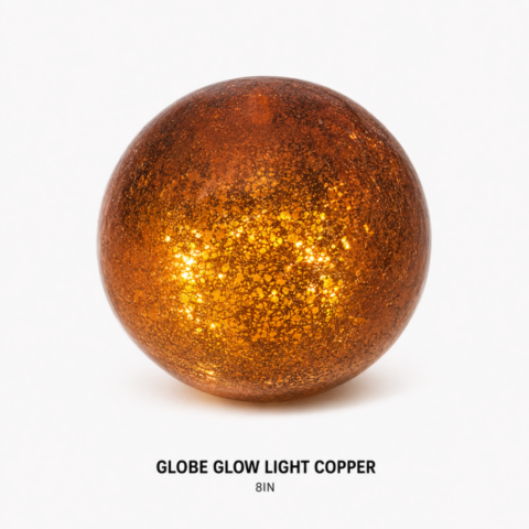GLOBE GLOW LIGHT COPPER