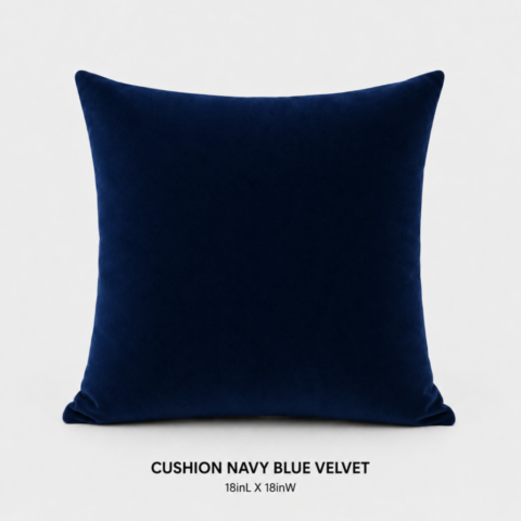 LOUNGE_CUSHION_VELVET_NAVY BLUE_RENTAL_EVENTS_CAYMAN ISLANDS_CELEBRATIONS