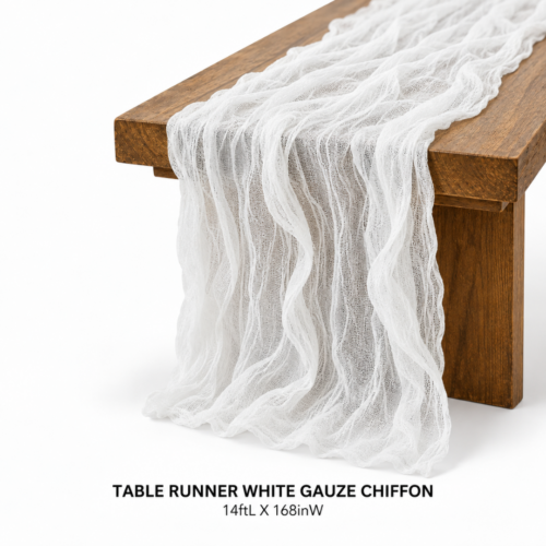 TABLE_RUNNER_WHITE_GAUZE_CHIFFON_14FTL_X_168INW_WHITE_GAUZE_CHIFFON_TABLE_RUNNER_SHEER_FLOWING_FABRIC_TABLE_DECOR_ROMANTIC_TABLESCAPE_SOFT_DRAPING_CENTER_TABLE_ACCENT_RENTAL_WEDDINGS_EVENTS_PARTY_CAYMAN_ISLANDS_CELEBRATIONS