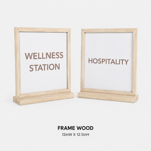 FRAME WOOD 12inW X 12.5inH