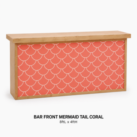 CELEBRATIONS CAYMAN RENTAL EVENTS WEDDINGS PARTY BAR FRONT MERMAID TAIL CORAL