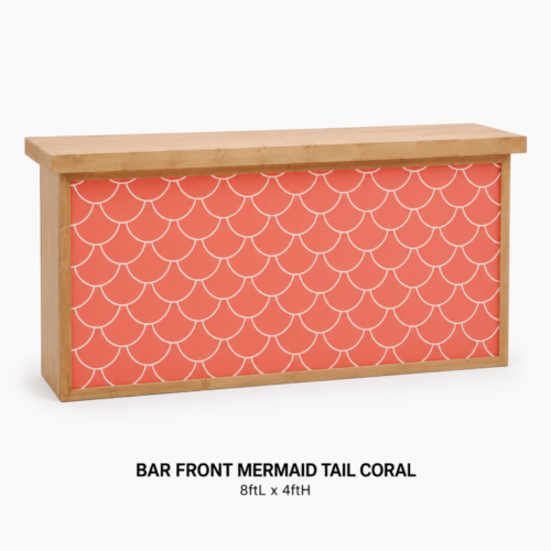 BAR_FRONT_MERMAID_TAIL_CORAL_8FTL_X_4FTH_CORAL_MERMAID_SCALE_BAR_FRONT_PANEL_WOODEN_EVENT_BAR_FACADE_UNDER_THE_SEA_THEME_TROPICAL_COCKTAIL_BAR_SETUP_DECORATIVE_BAR_FRONT_BEACH_EVENT_RENTAL_WEDDINGS_EVENTS_PARTY_CAYMAN_ISLANDS_CELEBRATIONS