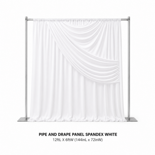 PIPE_AND_DRAPE_PANEL_SPANDEX_WHITE_12FT_X_6FT_WHITE_SPANDEX_BACKDROP_DRAPING_PANEL_SWAG_CURTAIN_EVENT_BACKGROUND_STAGE_DECOR_CEREMONY_BACKDROP_PHOTO_BACKDROP_RENTAL_WEDDINGS_EVENTS_PARTY_CAYMAN_ISLANDS_CELEBRATIONS