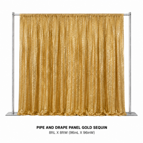 PIPE_AND_DRAPE_PANEL_GOLD_SEQUIN_8FT_X_8FT_GOLD_GLITTER_BACKDROP_SEQUIN_DRAPING_PANEL_SHIMMER_CURTAIN_PHOTO_BACKDROP_STAGE_BACKGROUND_GLAM_DECOR_RENTAL_WEDDINGS_EVENTS_PARTY_CAYMAN_ISLANDS_CELEBRATIONS