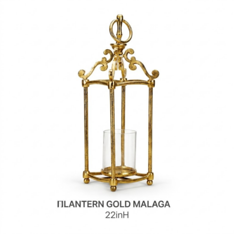 LANTERN GOLD MALAGA - Event rental by Celebrations Grand Cayman.